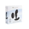 Вібромасажер простати S Pleasures Premium Cozy, чорний, з рельєфною головкою, 10 режимів