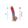 Фалоімітатор SilexD Johnny Premium Real Skin Flesh (7in MODEL 1)