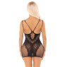 Сукня Leg Avenue Lace and Net Mini Dress with Dual Strap One Size, Black