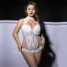 Корсет JSY P61132 White Plus Size