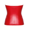 Корсет Noir Handmade F355 Red powerwetlook corset - S
