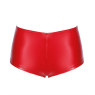Шорти Noir Handmade F356 Red powerwetlook shorts - S