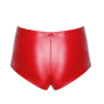 Шорти Noir Handmade F356 Red powerwetlook shorts - S