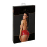 Шорти Noir Handmade F356 Red powerwetlook shorts - L