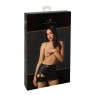 Спідниця Noir Handmade F345 Powerwetlook skirt with garter - L