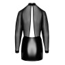 Сукня Noir Handmade F348 Powerwetlook and tulle dress - 4XL