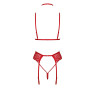 Комплект Kissable Bondage Kiss Set Red S/M