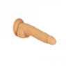 Фалоімітатор Naked Addiction - Silicone Dual Density Dildo Vanilla, віброкуля в подарунок, 20.3 см