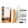 Фалоімітатор Naked Addiction - Silicone Dual Density Dildo Vanilla, віброкуля в подарунок, 20.3 см