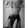 Трусики для страпона з підв’язками для панчіх Strap-On-Me REBEL HARNESS - XS