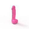 Крафтове мило-член з присоскою Чистий Кайф MEDIUM Pink, натуральне