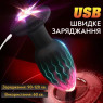 Анальна вібро-пробка Disco Plug App на керуванні з телефону зі зміною кольору, 10 режимів, діаметр 3.5 см