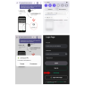 Анальна вібро-пробка Drill Plug App на керуванні з телефону зі зміною кольору, 9 режимів, діаметр 3.5 см