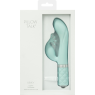 Розкішний вібратор-кролик Pillow Talk - Kinky Teal з кристалом Сваровські, потужний