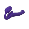 Безремінний страпон Strap-On-Me Violet M, повністю регульований, діаметр 3,3 см