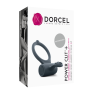 Ерекційне кільце Dorcel Power Clit Plus з вібрацією, перезаряджається, з язичком та щіточкою