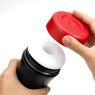 Мастурбатор Tenga Air-Tech Twist Tickle Red зі змінною тугістю обхвату, ефект глибокого мінету