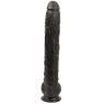 Фалоімітатор Doc Johnson Dick Rambone Cock Black, діаметр 6 см, довжина 42 см, ПВХ