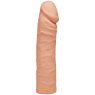 Фалоімітатор подвійний Doc Johnson The D - Double D - 16 Inch - ULTRASKYN, діаметр 4,4 см, Vack-U-Lo