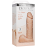 Фалоімітатор Doc Johnson Platinum TRUSKYN - The Tru Ride 8 Inch, діаметр 4,8 см, двошаровий силікон