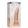 Фалоімітатор Doc Johnson Platinum TRUSKYN - The Tru Ride Slim 9 Inch, діаметр 4,6 см, двошаровий