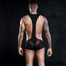Еротичний чоловічий боді Потужний Саймон One Size Black