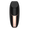 Вакуумний кліторальний стимулятор Satisfyer Love Triangle Black з керуванням через інтернет