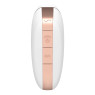 Вакуумний кліторальний стимулятор Satisfyer Love Triangle White з керуванням через інтернет