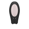 Смарт-вібратор для пар Satisfyer Double Joy Black із широким кліторальним стимулятором