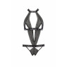Напівпрозоре боді з вирізами Passion Exclusive Mirajane Body black XXL/XXXL, black