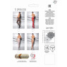 Еротичні колготки Passion TIOPEN 008 1/2 (30 den), black, з вирізом