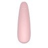Вакуумний кліторальний стимулятор Satisfyer Curvy 2+ Pink з керуванням через інтернет