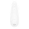 Вакуумний кліторальний стимулятор Satisfyer Curvy 2+ White з керуванням через інтернет